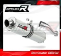 exhaust muffler DOMINATOR ROUND fits to Honda CB 500 F 2016  2019 2