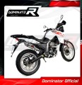 exhaust muffler DOMINATOR GP1 fits to Derbi Terra Adventure 125 2008  2015 3