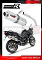 wydech tłumik DOMINATOR Owalny pasujący do motocykla Triumph TIGER 800 XC XR 2015 - 2017 2