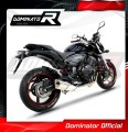 decat mid muffler DOMINATOR Mid Pipe fits to CB 600F HORNET PC41 2007  2013 8