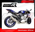 decat mid muffler DOMINATOR Mid Pipe fits to YZF R1 1000 2017  2019 3