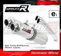 wydech tłumik DOMINATOR Homologowany ROUND pasujący do motocykla DL 1000 V-STROM 2002 - 2012