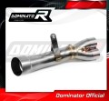 decat tłumik środkowy DOMINATOR Mid Pipe pasujący do motocykla CBR 1000RR 2017 - 2024 2