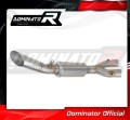 YZF R1 R1M 1000 RN32 Exhaust Cat Eliminator Catalyst Catalytic Converter Linkpipe Decat Downpipe 2015 - 2016 DOMINATOR 1