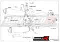 wydech tłumik DOMINATOR Homologowany ROUND pasujący do motocykla Z1000 2003 - 2006 4