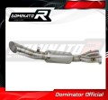 MT-10 MT-10 SP Tourer Edition FZ-10 RN45 Exhaust Cat Eliminator Catalyst Catalytic Converter Linkpipe Decat Downpipe 2016 - 2020 DOMINATOR 1