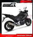 wydech tłumik DOMINATOR Okrągły pasujący do motocykla Honda NC 700 / 750 X 2012 - 2020 3