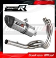complete exhaust system with muffler DOMINATOR Full System HP5 fits to ER6 N / F 650 2012  2016 2