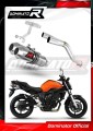 FZ6 FAZER S1 Exhaust Yamaha Muffler Auspuff Sportauspuff Silencer Echappement Silencieux Scarico Scarichi Escape Wydech Tłumik OVAL 2004 - 2010 DOMINATOR