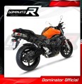 FZ6 FAZER S2 Exhaust Yamaha Muffler Auspuff Sportauspuff Silencer Echappement Silencieux Scarico Scarichi Escape Wydech Tłumik GP 2006 - 2010 DOMINATOR 2