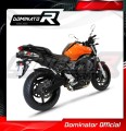 FZ6 FAZER S2 Exhaust Yamaha Muffler Auspuff Sportauspuff Silencer Echappement Silencieux Scarico Scarichi Escape Wydech Tłumik HP3 2006 - 2010 DOMINATOR 2
