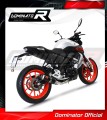 kompletny układ wydechowy z tłumikiem DOMINATOR Full System GP CZARNY pasujący do motocykla Yamaha MT 125 2020