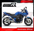 kompletny układ wydechowy z tłumikiem DOMINATOR Full System Owalny pasujący do motocykla Suzuki GSF 650 BANDIT N / S 2005 - 2006 4