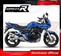 GSF 650S BANDIT EXHAUST Suzuki Muffler Auspuff Sportauspuff Silencer Echappement Silencieux Scarico Scarichi Escape Wydech Tłumik Carbon Tip HP1 2005 - 2006 Dominator 3