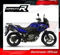 Suzuki DL 650-Strom 2004 - 2006  motorcycle Exhaust Muffler Auspuff Sportauspuff Silencer Echappement Silencieux Scarico Scarichi Escape Wydech Tłumik HP1 BLACK Dominator  3