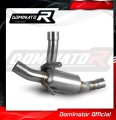 decat tłumik środkowy DOMINATOR Mid Pipe pasujący do motocykla Ducati Multistrada 950 / 950 S 2017 - 2020 2