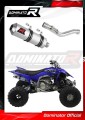 exhaust muffler DOMINATOR MX fits to Yamaha YFZ 450 R 2014  2022