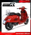 wydech tłumik DOMINATOR GP1 pasujący do motocykla Piaggio Vespa GTS 125 2007 - 2012 3