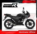 Honda  CBF 125 2009-2014  Full  Exhaust System  Muffler Auspuff Sportauspuff Silencer Echappement Silencieux Scarico Scarichi Escape Collector Manifold Wydech Tłumik  HP3 DOMINATOR  3