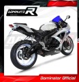 wydech tłumik DOMINATOR HP3 CZARNY LOW LEVEL pasujący do motocykla Suzuki GSXR 750 K8 K9 L0 2008 - 2010