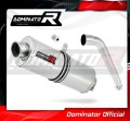wydech tłumik DOMINATOR Owalny pasujący do motocykla Honda XL 125 V VARADERO 2001 - 2006 2