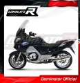 exhaust muffler DOMINATOR homologated road legal OVAL fits to R1200RT 2010  2013 4