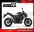 complete exhaust system with muffler DOMINATOR Full System HP8 BLACK fits to Kawasaki Z800 2013  2016 4