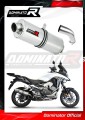 wydech tłumik DOMINATOR Owalny pasujący do motocykla Honda VFR 800 X Crossrunner 2015 - 2021