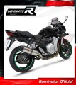 SUZUKI GSF 1250 BANDIT 2007 - 2016 EXHAUST Silencer Muffler Auspuff Sportauspuff Silencer Echappement Silencieux Scarico Scarichi  Marmitta Escape Wydech Tłumik HP1 DOMINATOR EXHAUST SYSTEM 2