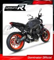 kompletny układ wydechowy z tłumikiem DOMINATOR Full System HP3 CZARNY pasujący do motocykla Yamaha MT 09 2021 - 2023 3