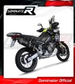kompletny układ wydechowy z tłumikiem DOMINATOR Full System HP7 CZARNY pasujący do motocykla Aprilia Tuareg 660 2021 - 2023
