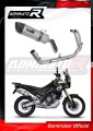 complete exhaust system with muffler DOMINATOR Full System HP6 fits to Aprilia Tuareg 660 2021  2023 4
