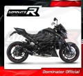 complete exhaust system with muffler DOMINATOR Full System HP8 BLACK fits to Suzuki GSXS 1000 / F 2015  2020 4
