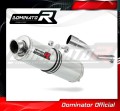 wydech tłumik DOMINATOR Okrągły pasujący do motocykla Yamaha TDM 850 Right Side 1996 - 2001 2