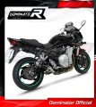 Suzuki GSF 1250 N / S BANDIT 2007 - 2016 EXHAUST Muffler Auspuff Sportauspuff Silencer Muffler Echappement Silencieux Scarico Scarichi Marmitta Escape Wydech Tłumik GP1 BLACK DOMINATOR EXHAUST SYSTEM 2