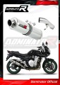 exhaust muffler DOMINATOR ROUND fits to Suzuki GSF 650 BANDIT N / S 2007  2016
