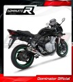 complete exhaust system with muffler DOMINATOR Full System GP1 fits to Suzuki GSF 1250 N / S BANDIT 2007  2016 3