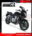 kompletny układ wydechowy z tłumikiem DOMINATOR Full System GP1 CZARNY pasujący do motocykla Suzuki GSF 650 BANDIT N / S 2007 - 2016 5
