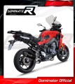 Yamaha Tracer 9 / GT 2021 - 2022 EXHAUST Collector Manifold Full System Muffler Auspuff Sportauspuff Silencer Echappement Silencieux Scarico Scarichi Escape Wydech Tłumik HP6 BLACK Dominator Exhaust System 3