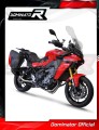 kompletny układ wydechowy z tłumikiem DOMINATOR Full System HP6 CZARNY pasujący do motocykla Yamaha Tracer 9 / GT 2021 - 2023 6