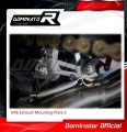 complete exhaust system with muffler DOMINATOR Full System titanium HP6 fits to Yamaha Tracer 9 / GT 2021  2023 7