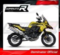 Benelli TRK 502 X 2022 EXHAUST Muffler Auspuff Sportauspuff Silencer Echappement Silencieux Scarico Scarichi Escape Wydech Tłumik P7 Titanium Dominator Exhaust System 2