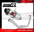 complete exhaust system with muffler DOMINATOR Full System HP3 fits to Yamaha MT 125 2021  2024 2