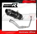kompletny układ wydechowy z tłumikiem DOMINATOR Full System HP3 CZARNY pasujący do motocykla Yamaha YZF R125 2019 - 2020 4