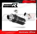Kawasaki ER - 6N / F 650 2009 - 2011  motorcycle Exhaust Muffler Auspuff Sportauspuff Silencer Echappement Silencieux Scarico Scarichi Escape Wydech Tłumik GP1 BLACK Dominator 1