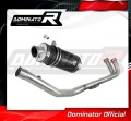 kompletny układ wydechowy z tłumikiem DOMINATOR Full System GP1 CZARNY pasujący do motocykla Yamaha T-MAX 500 2008 - 2011 4