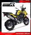 Benelli TRK 502 X 2022 EXHAUST Muffler Auspuff Sportauspuff Silencer Echappement Silencieux Scarico Scarichi Escape Wydech Tłumik HP7 Tytanium Dominator Exhaust System 3