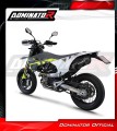 Husqvarna 701 Enduro 2021-2023 Motorcycle Dominator Exhaust Silencer Muffler Pot d'échappement Marmitta Escape HP1 BLACK 2