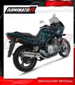 complete exhaust system with muffler DOMINATOR Full System ROUND fits to Yamaha XJ 900 Diversion 1994  2003 3