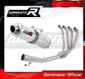complete exhaust system with muffler DOMINATOR Full System ROUND fits to Suzuki GSXF 650 2007  2016 2